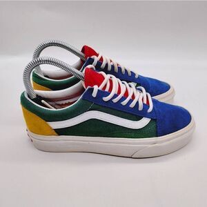 Vans Off Wall Multicolor Skateboard‎ Sneakers Womens Size 5.5 Shoes Colorful
